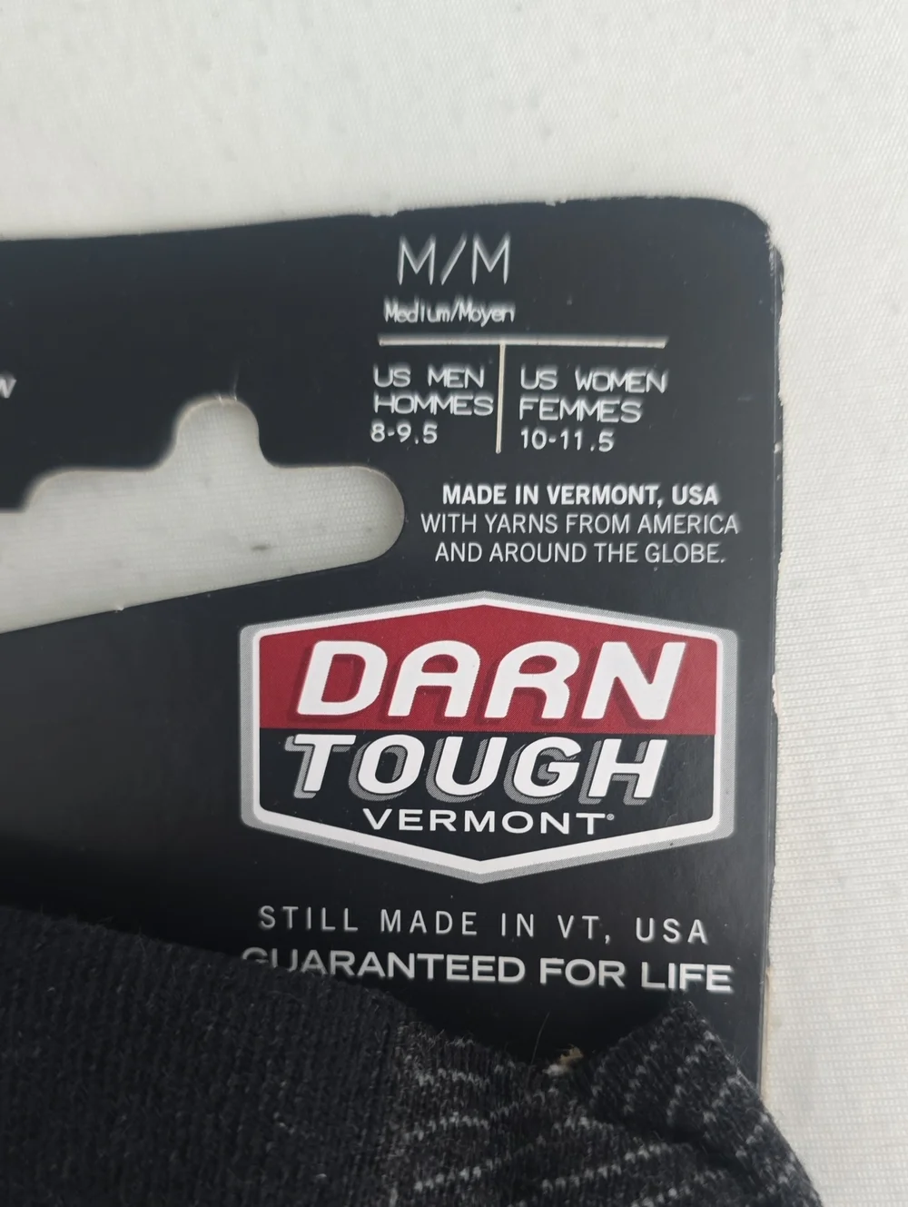 Darn Tough Men's Steely No Show Tab Lightweight Work Socks - M